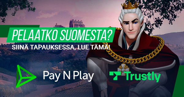 Trustlyn Pay N Play tulee saataville alueellasi