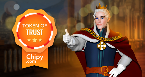 King Billy wins Chipy’s Token of Trust!